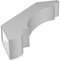 Ekena Millwork 6-in. W x 30-in. D x 34-in. H Olympic Architectural Grade PVC Knee Brace BRCP06X30X34OLY - alternate 2